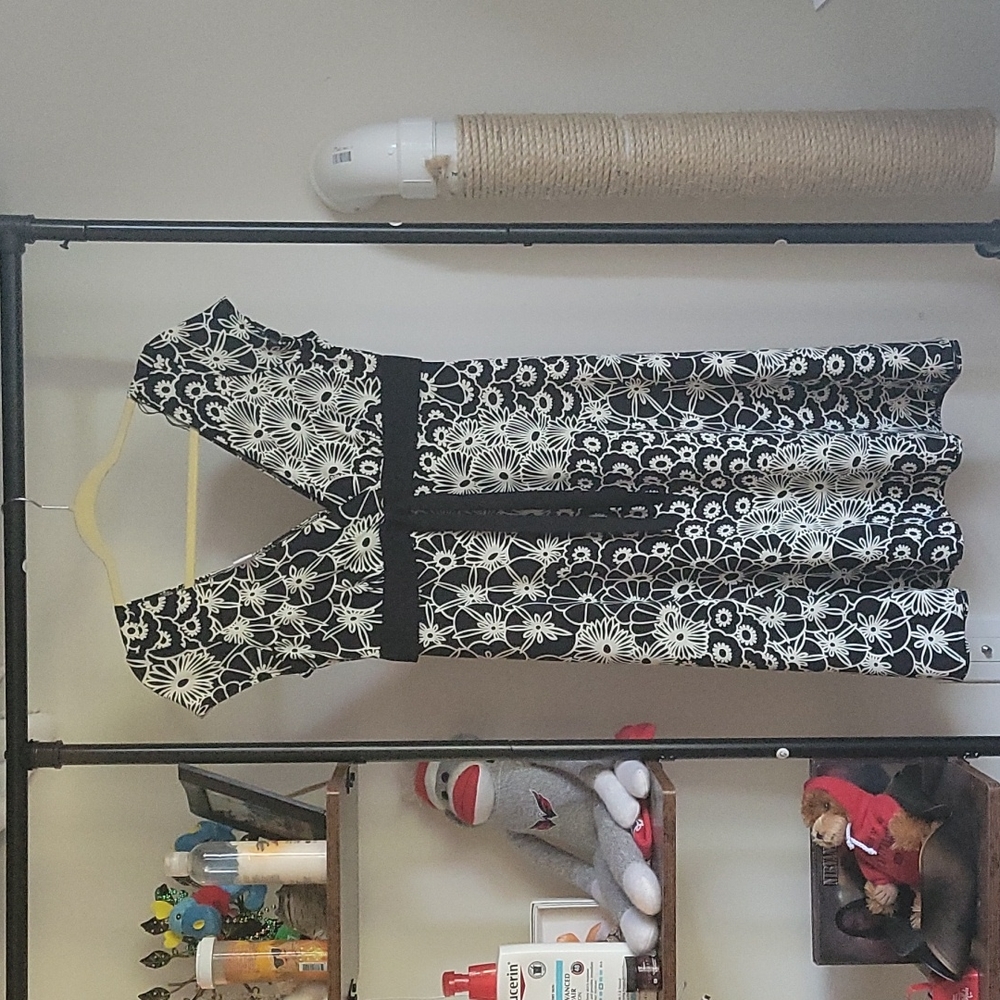 Dressbarn Black & White dress